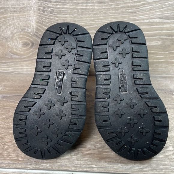 Merrell Snow Crush 2.0 Jr Waterproof -25f 200gr Wheat Leather Toddler Sz 5 Boots - Picture 7 of 13